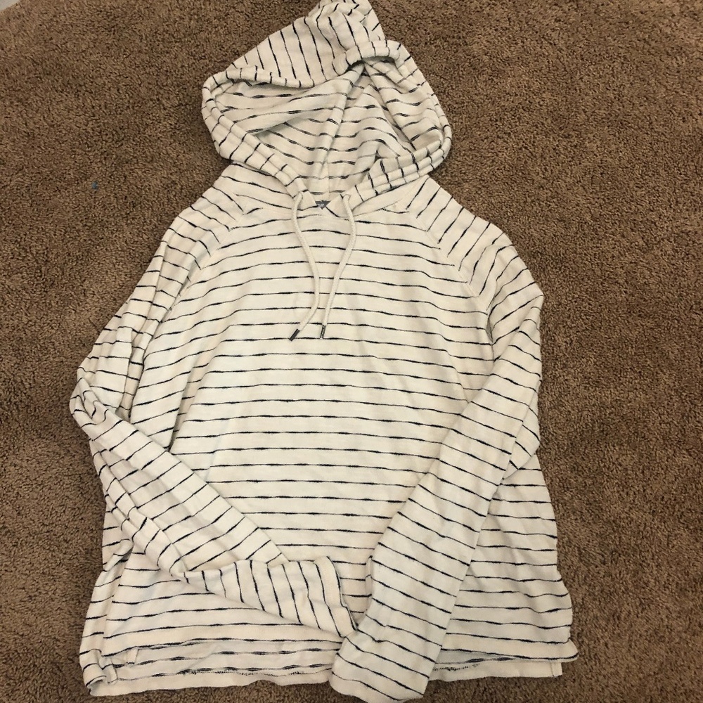 Aerie striped hoodie